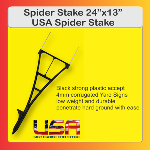 SPIDER STAKES 24"