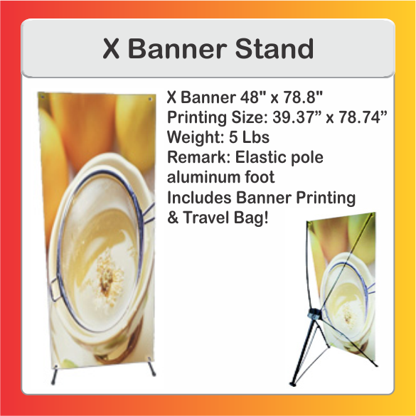 X Banner Stand