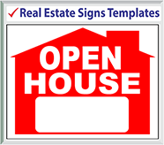 Browse Real Estate Signs Templates 24" x 18"