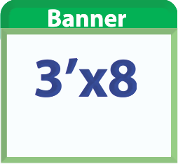 Select Banner 3'x8'