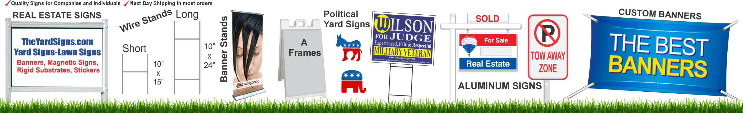 YARD SIGNS