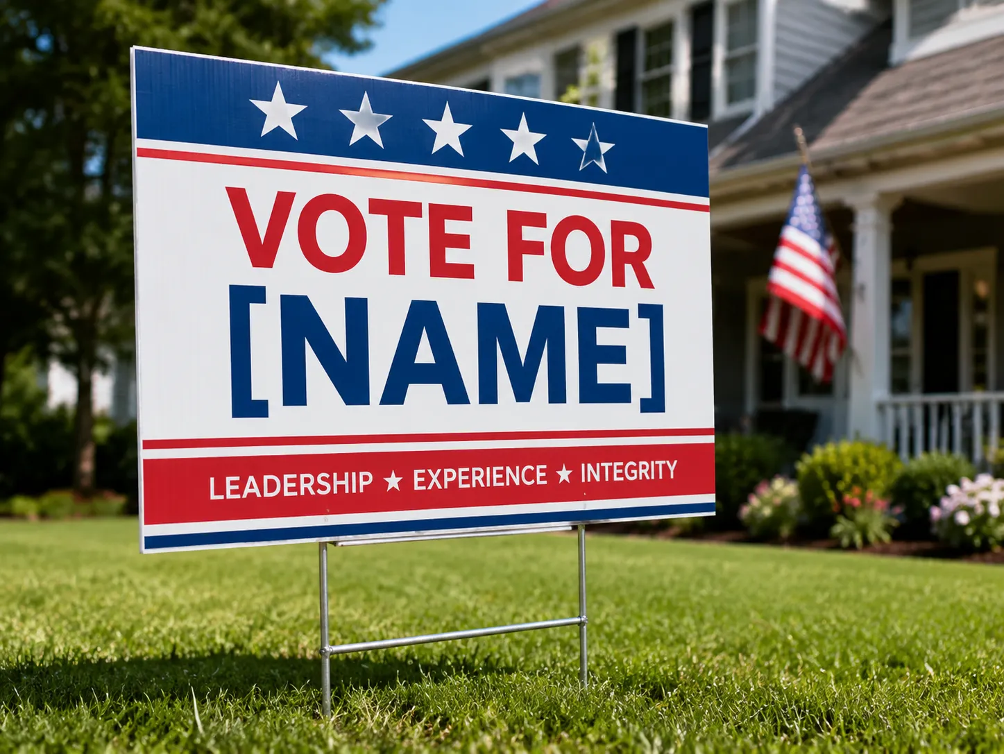 Generic Party Campaign Signs