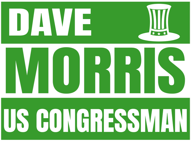 political signs template
