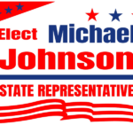 political signs template