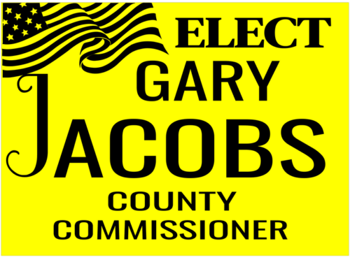 political signs template