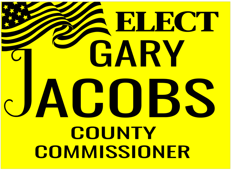 political signs template