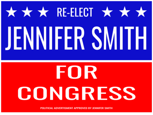 Political Signs Template