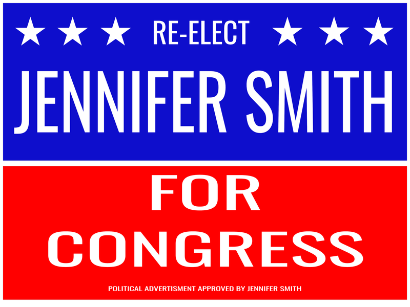 Political Signs Template
