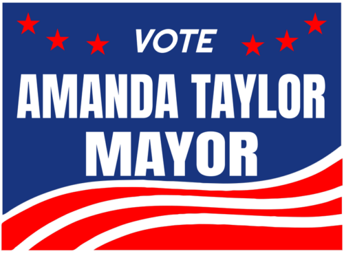 Political Signs template
