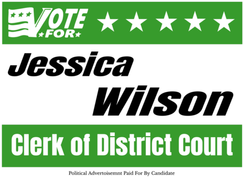 Political Signs template