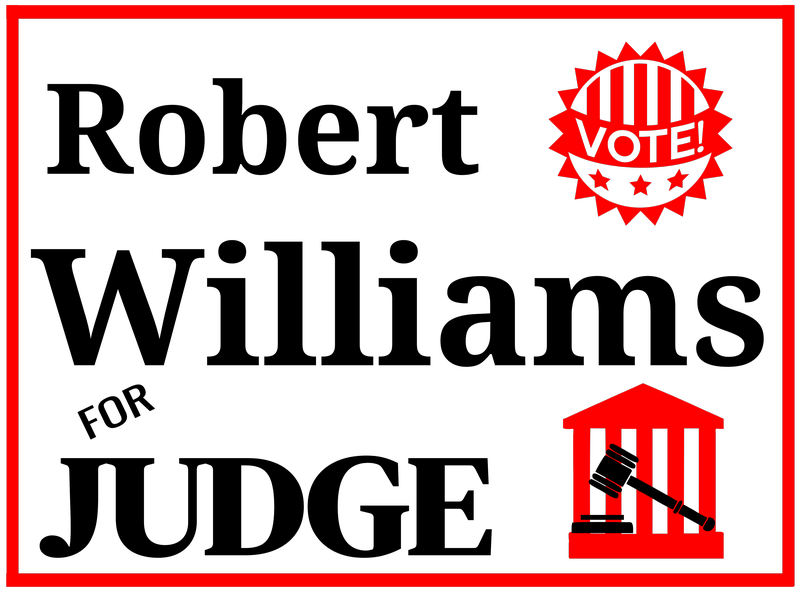 Political Signs template