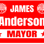 political signs template