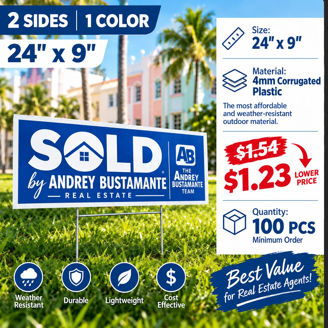 Open House & Directional Real Estate Signs