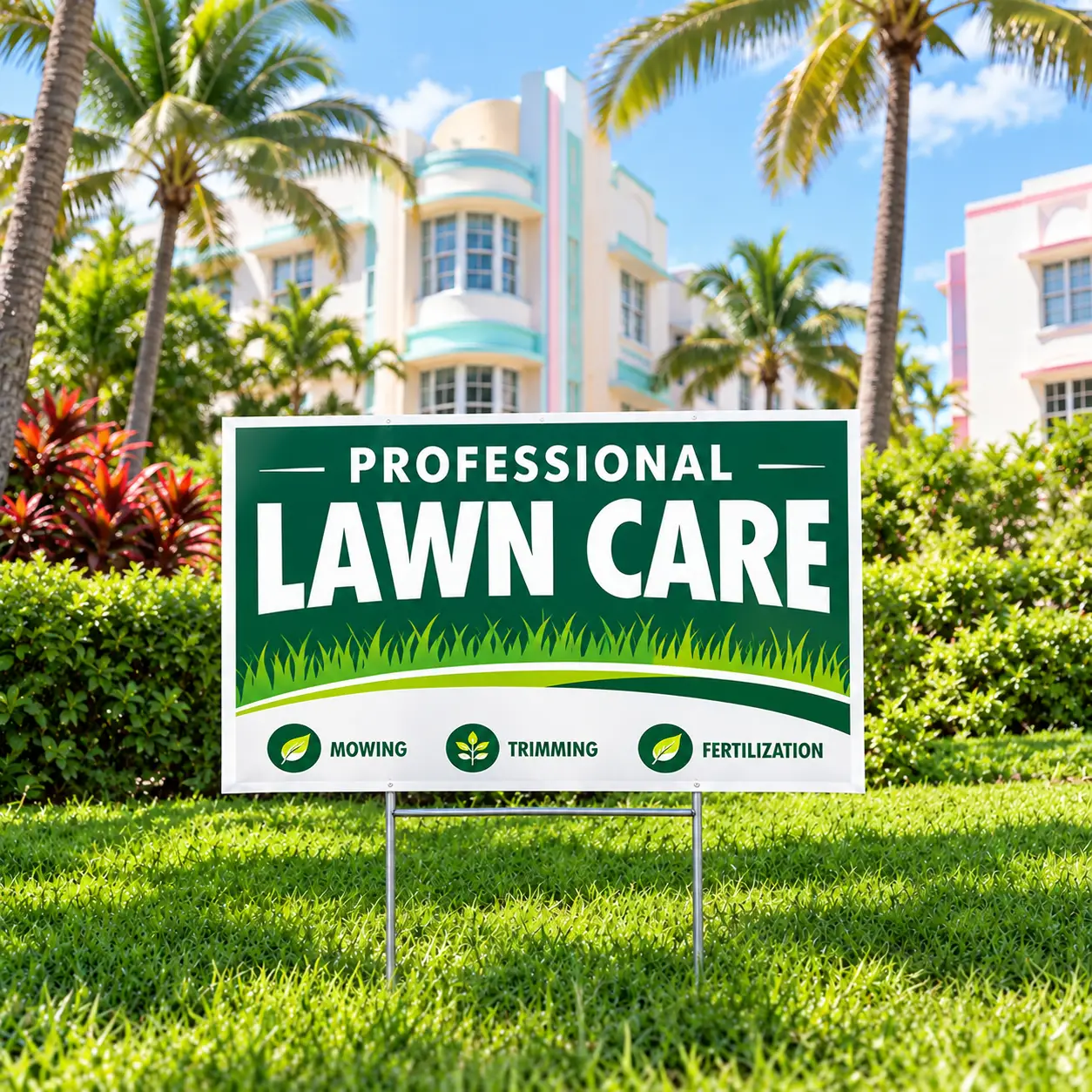 english yard signs