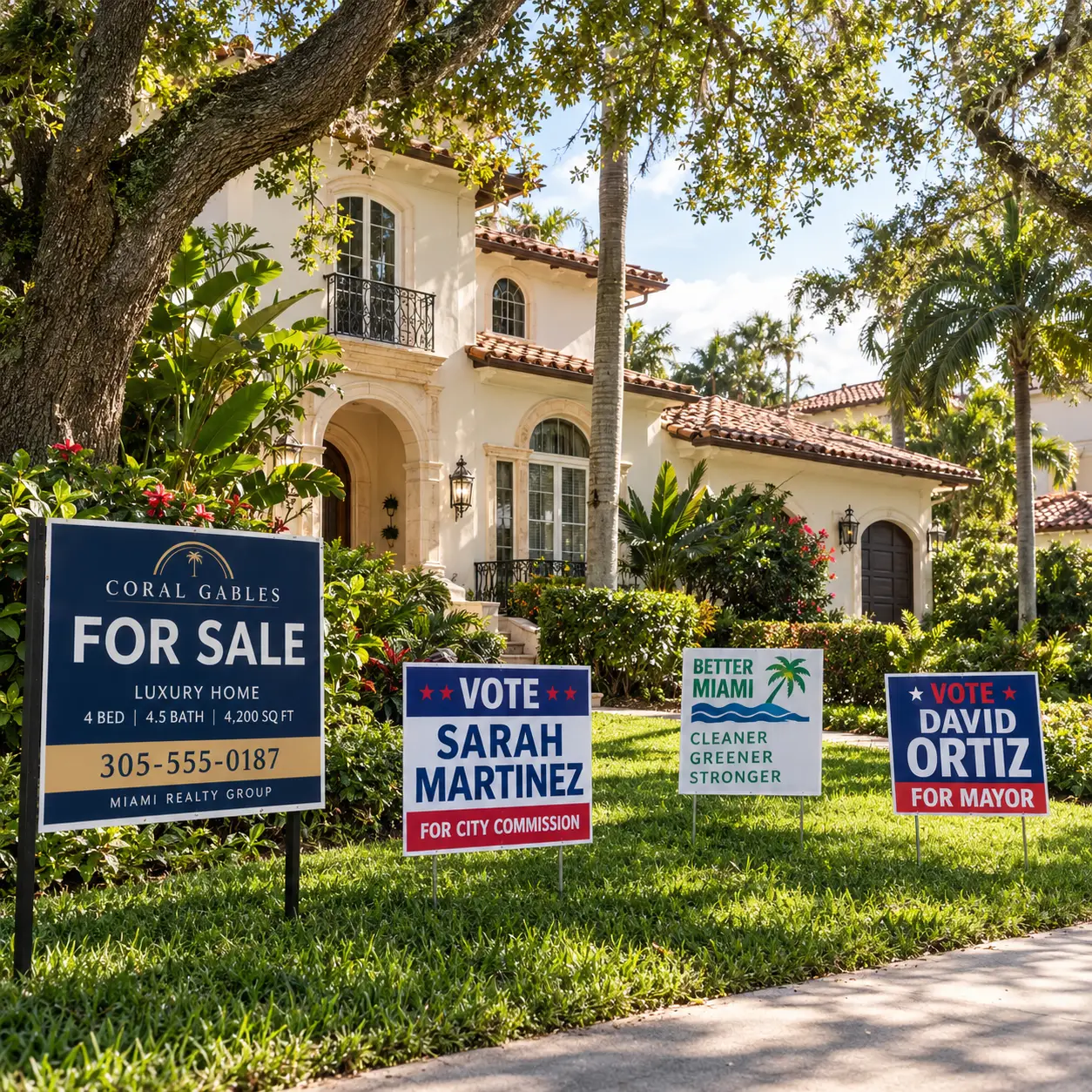 miami street yard signs
